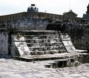 Patio Nord del Tempio A, Templo Mayor, Tardo Periodo Postclassico
